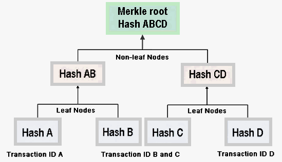 Merkle Tree Structure