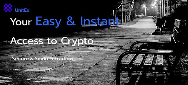UnitEx Exchange, your easy access to crypto